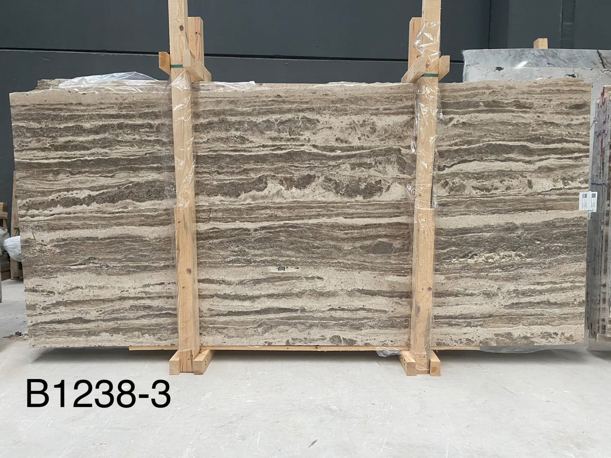 Silver Travertine travertine slab