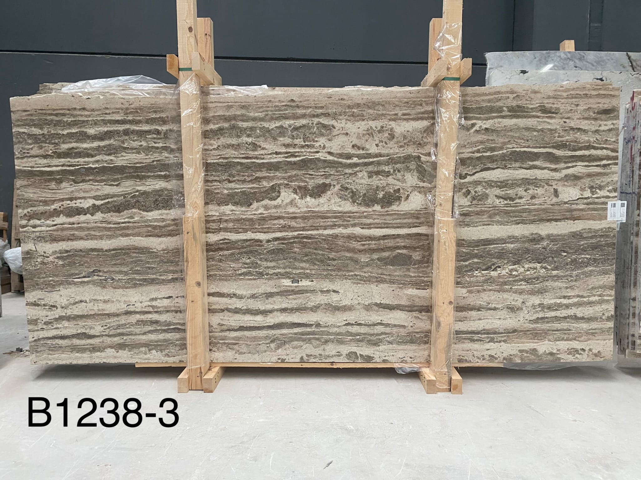 Silver Travertine travertine slab