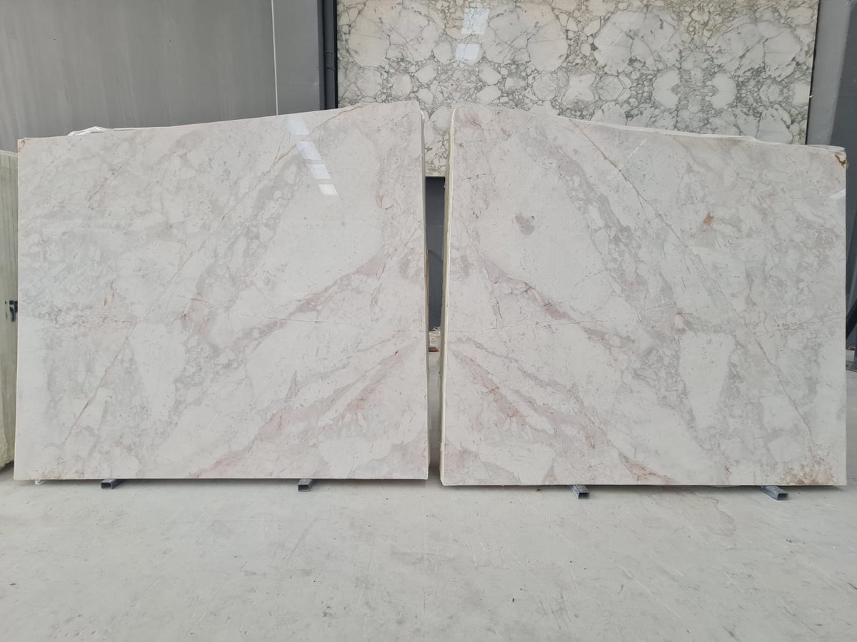 Calacatta Rosso marble slab