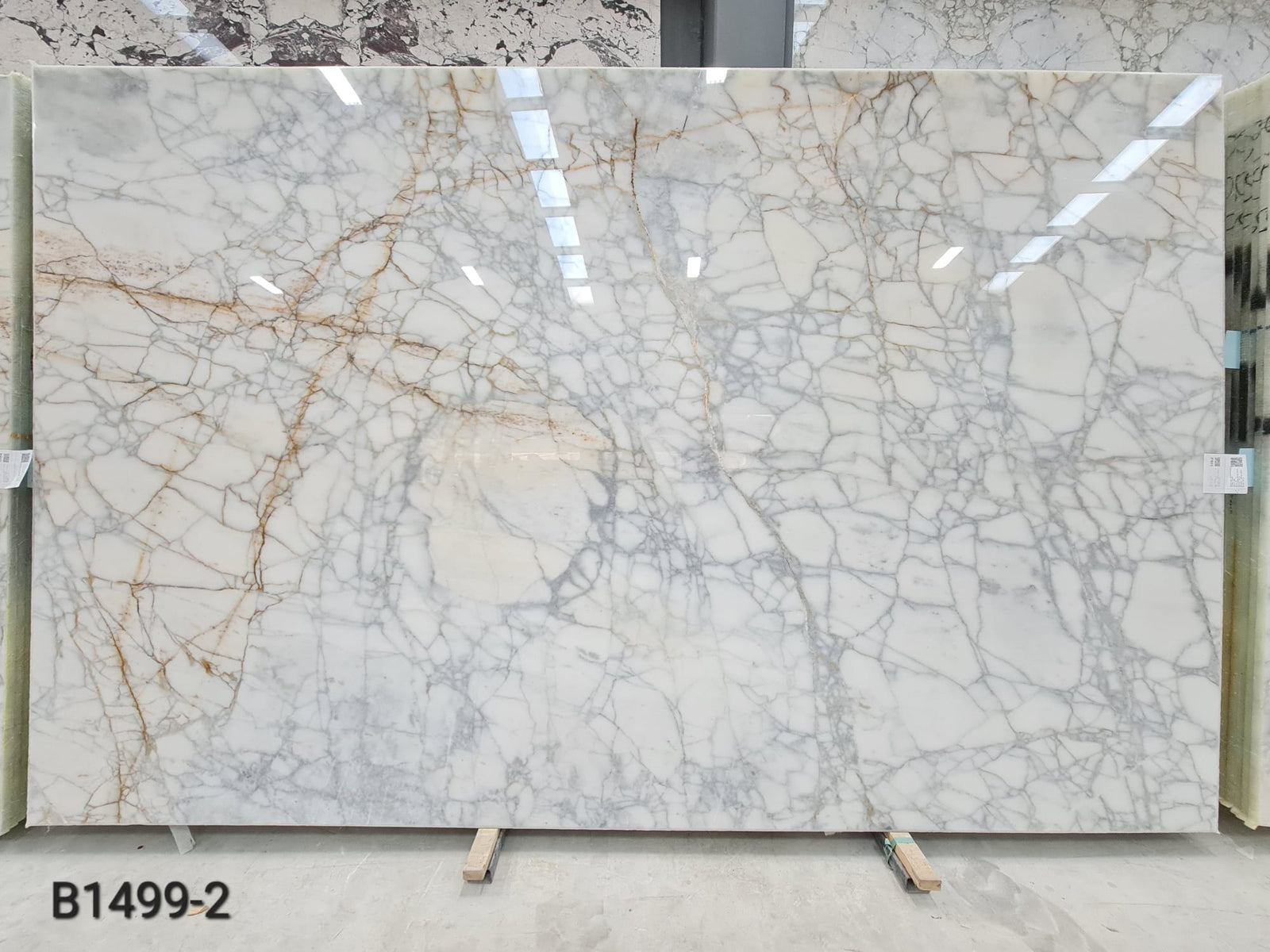 Calacatta Venato marble slab
