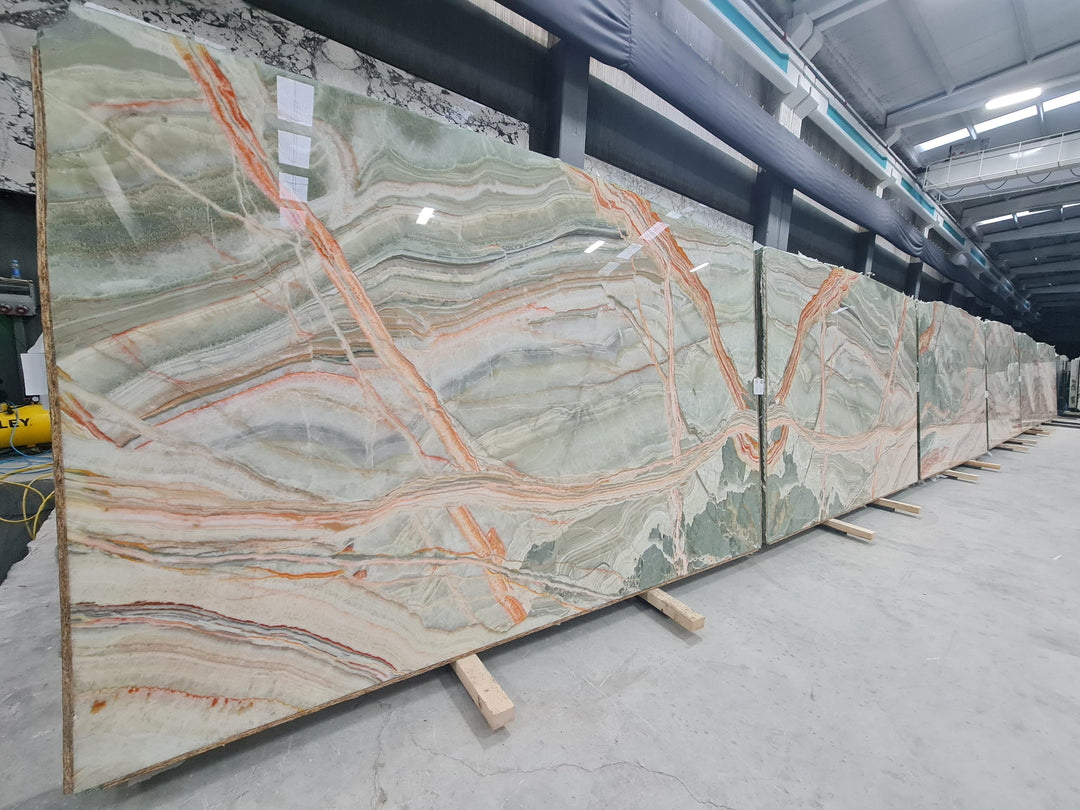 Rainbow Onyx Natural Stone Slabs