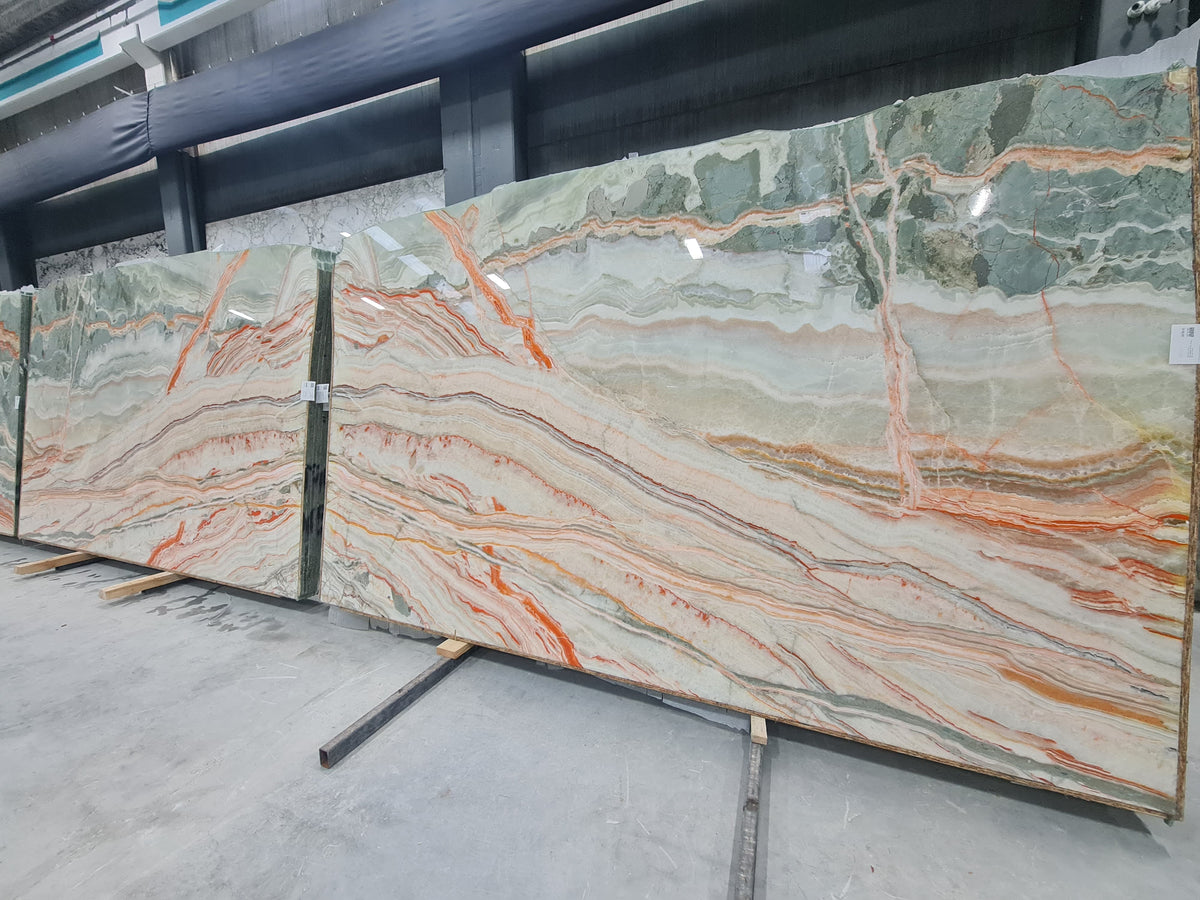 Rainbow Onyx Natural Stone Slabs