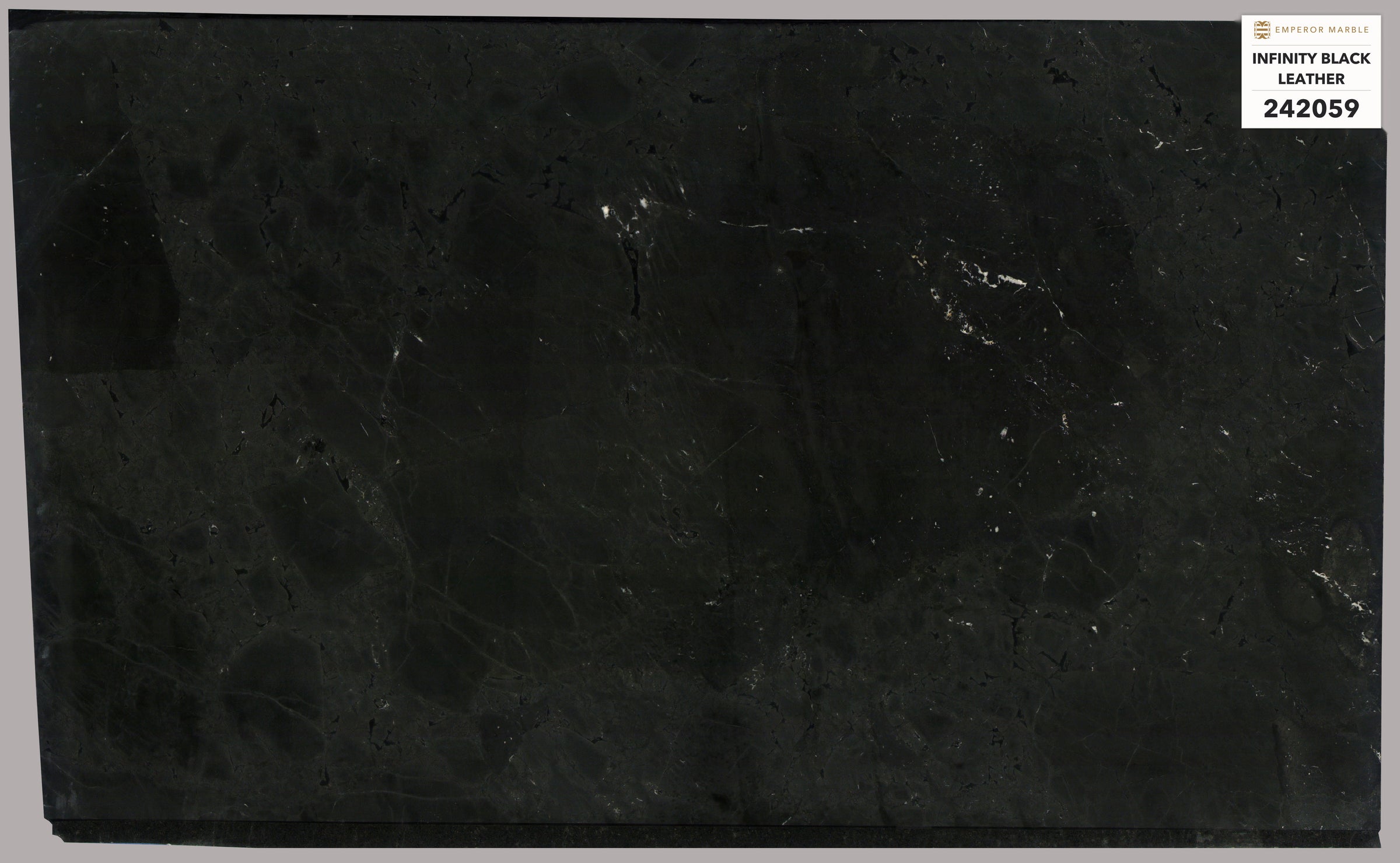 Infinity Black Leather Quartzite Slabs — Blok 242059