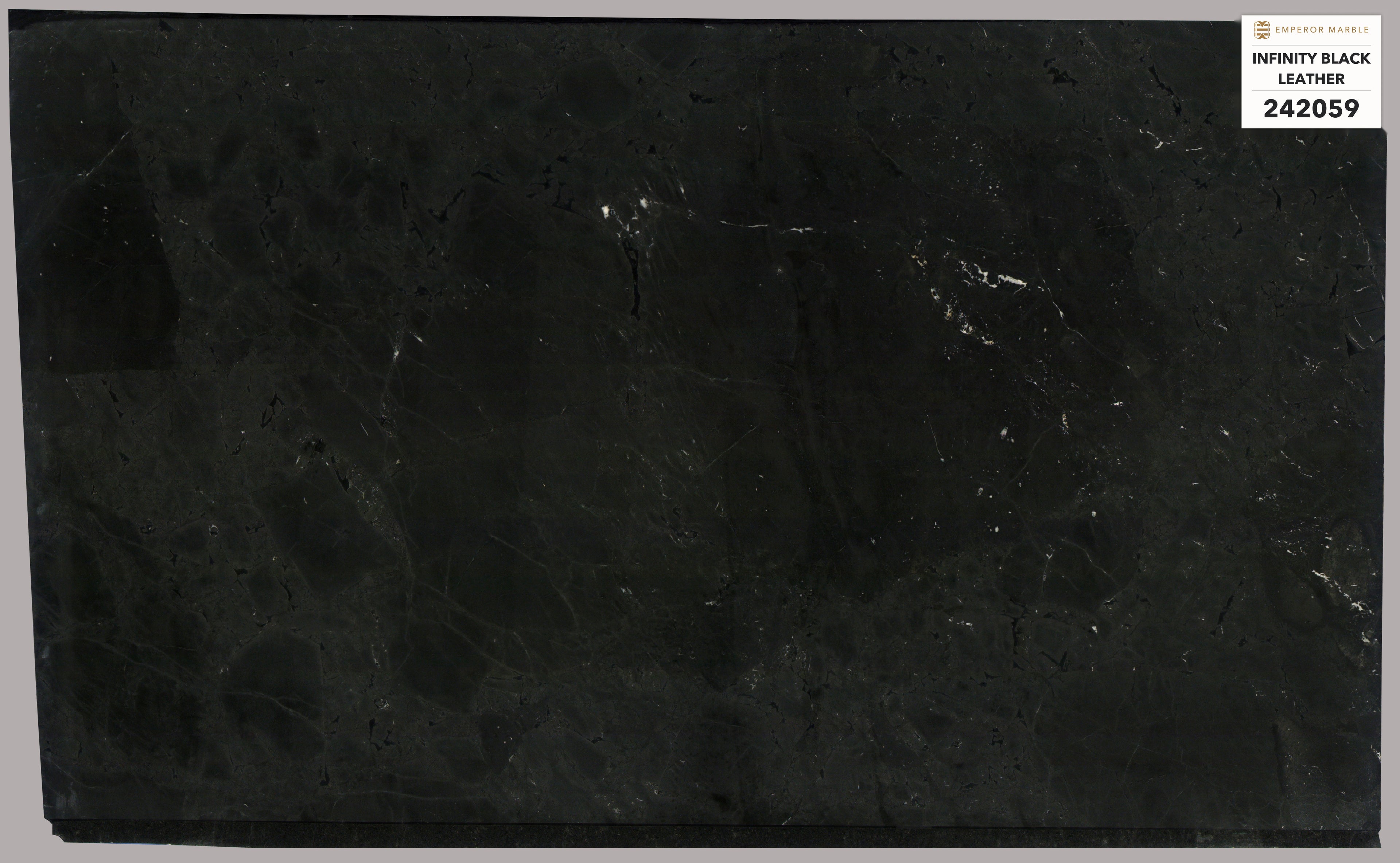 Infinity Black Leather Quartzite Slabs — Blok 242059