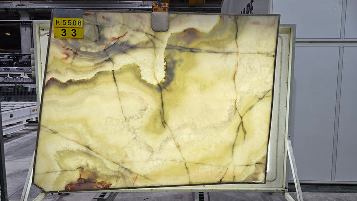 K5508 slab 33, backlit