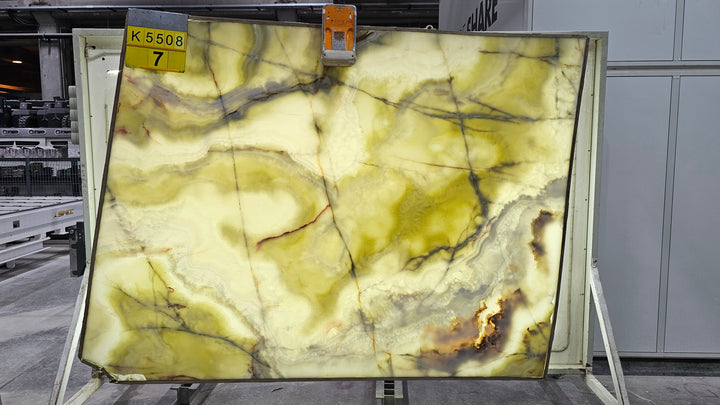 K5508 slab 7, backlit