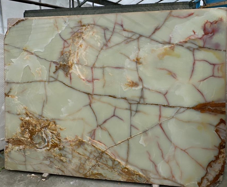 Light Green Onyx Slabs