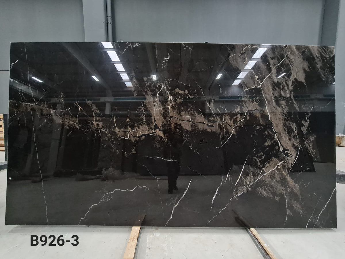 Alexandrette Black marble slab