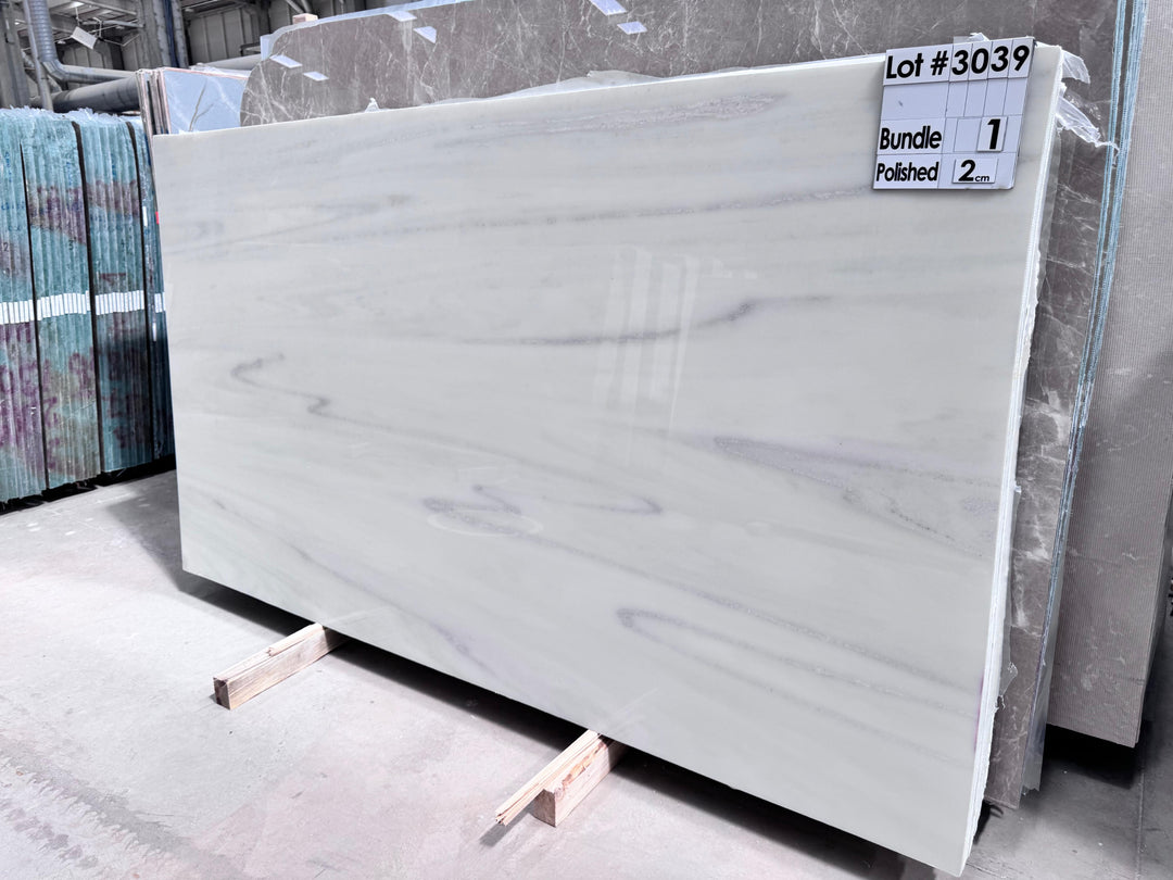 White Rainbow Marble Slabs