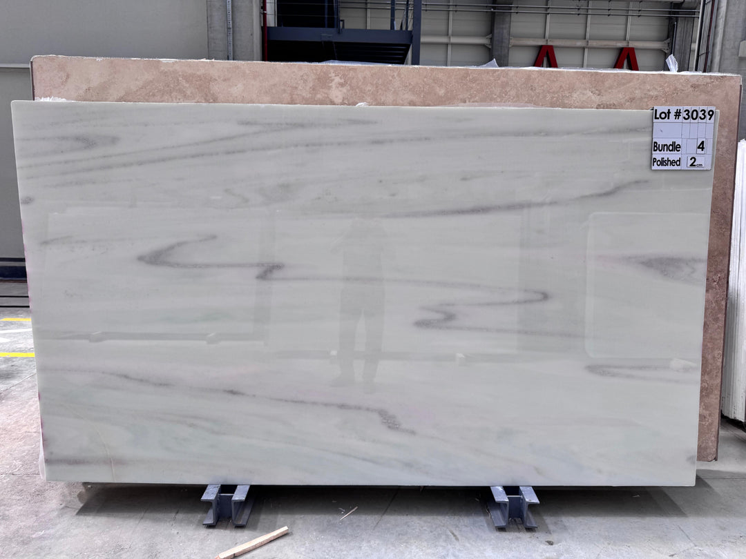 White Rainbow Marble Slabs