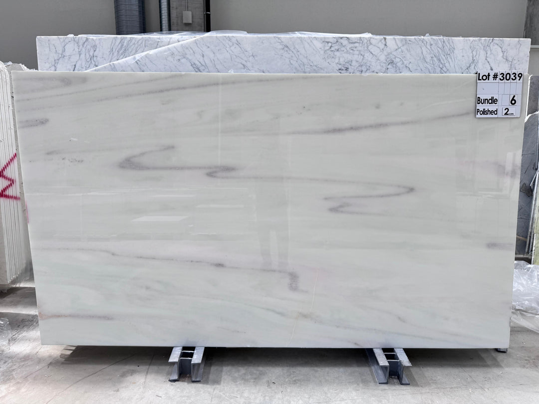 White Rainbow Marble Slabs