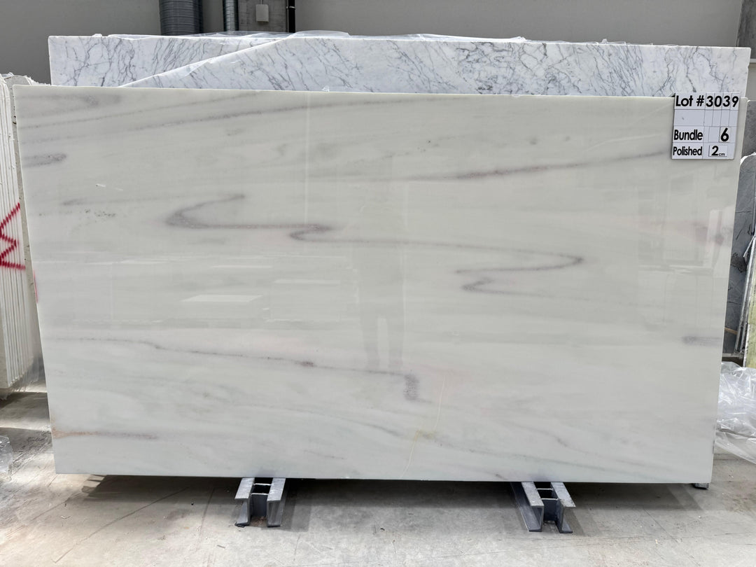 White Rainbow Marble Slabs
