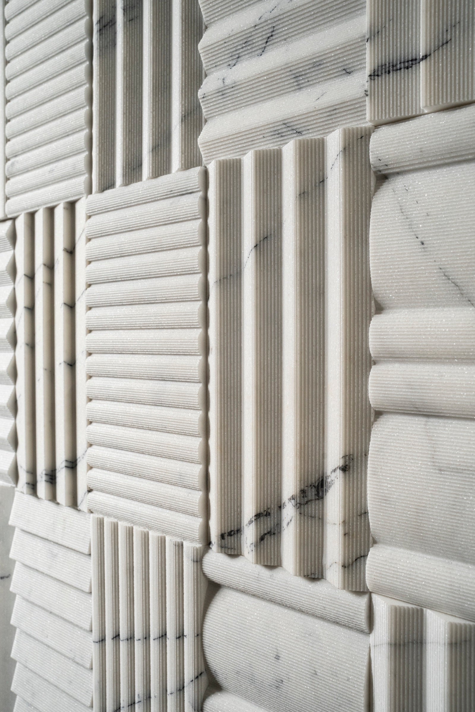 Sonic Lilac (White) – Emperor Marble designer tile
