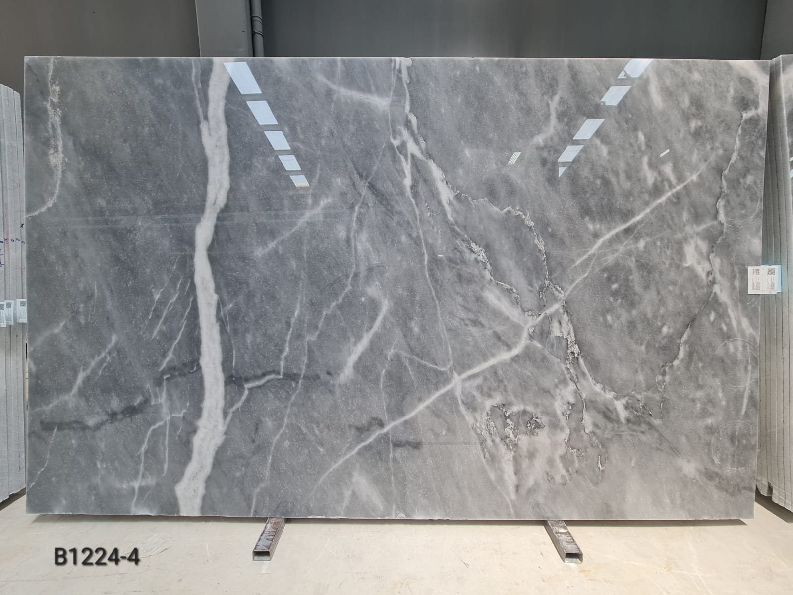 Afyon Grey Marble Slabs - Emperor Marble