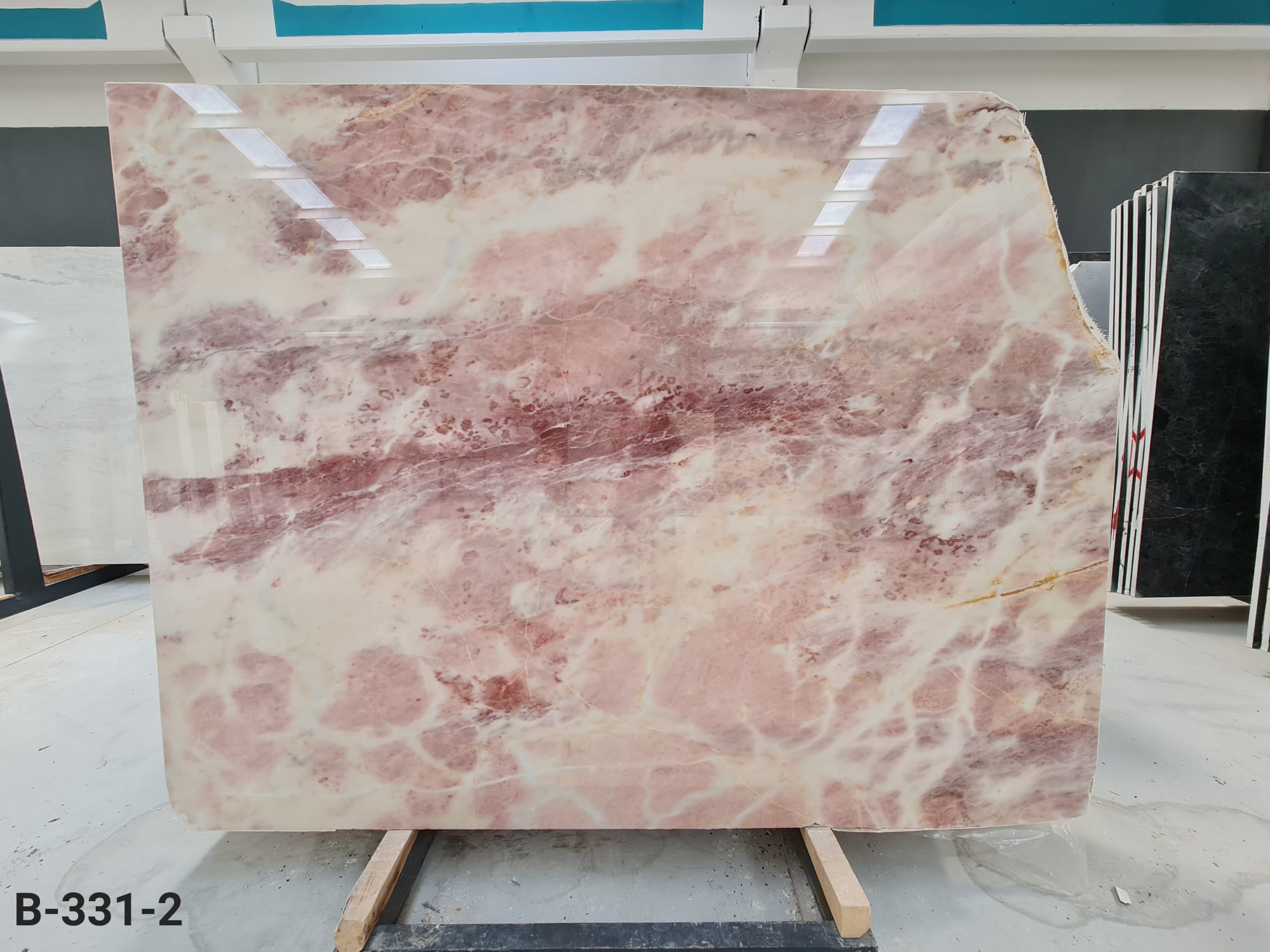 Afyon Pink Polished Marble Slabs - Emperor Marble