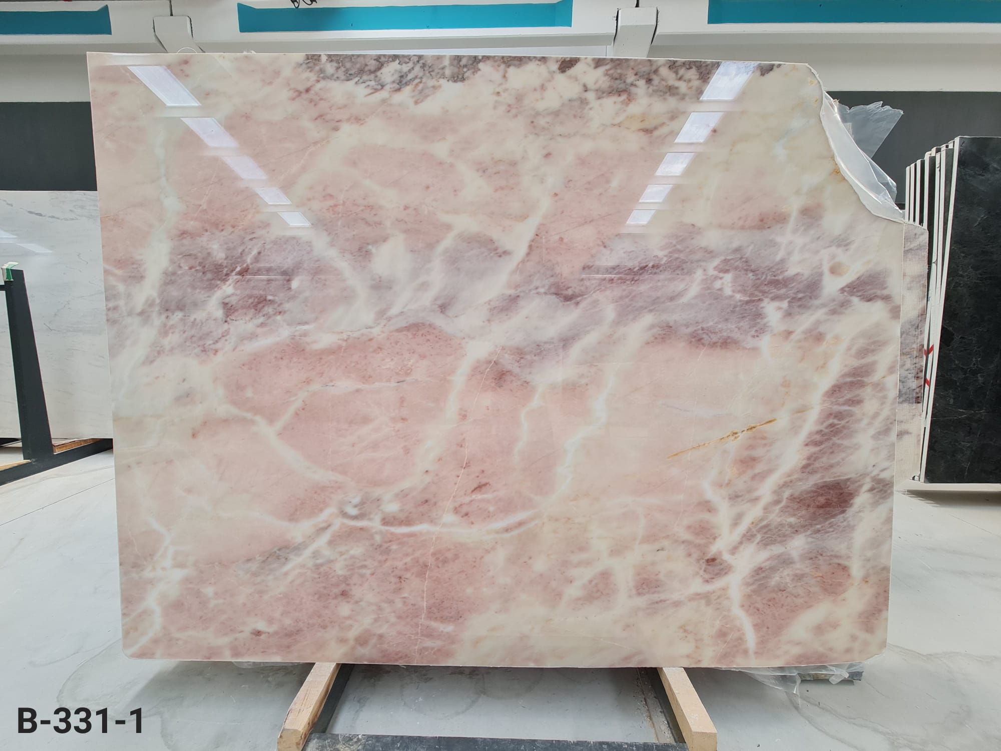 Afyon Pink Polished Marble Slabs - Emperor Marble