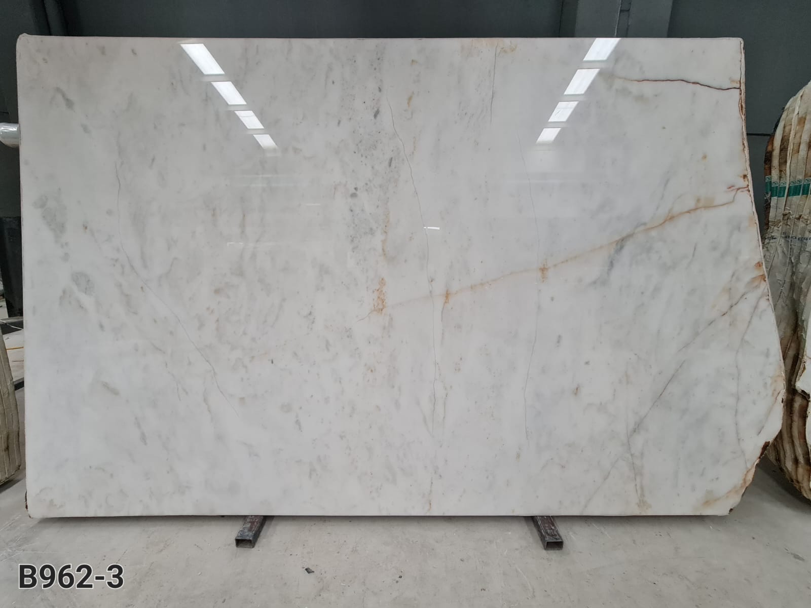 Afyon Sugar Polished Marble Slabs - Emperor Marble