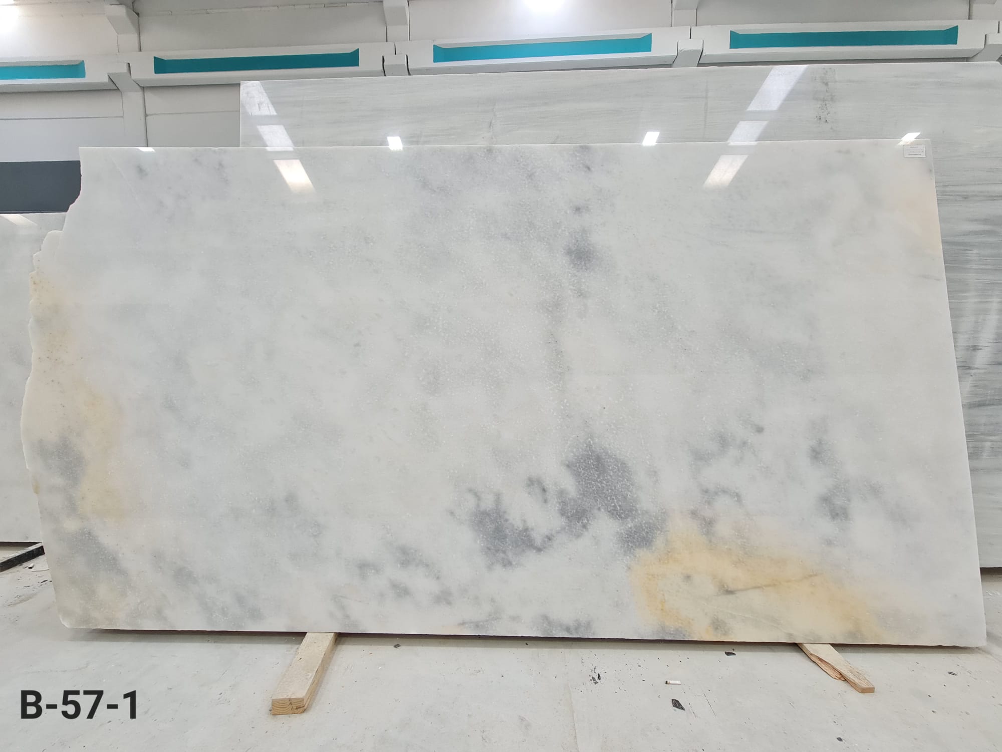 Afyon White Polished Marble Slabs - Emperor Marble