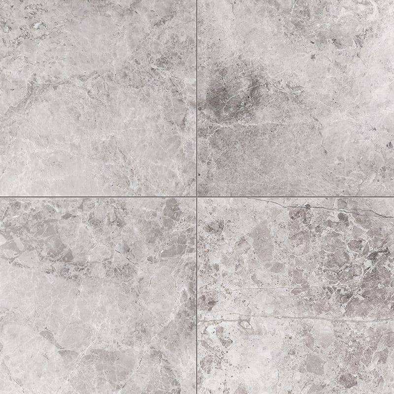 Azul Gray Polished Marble Tiles 610x610x12mm - Emperor Marble