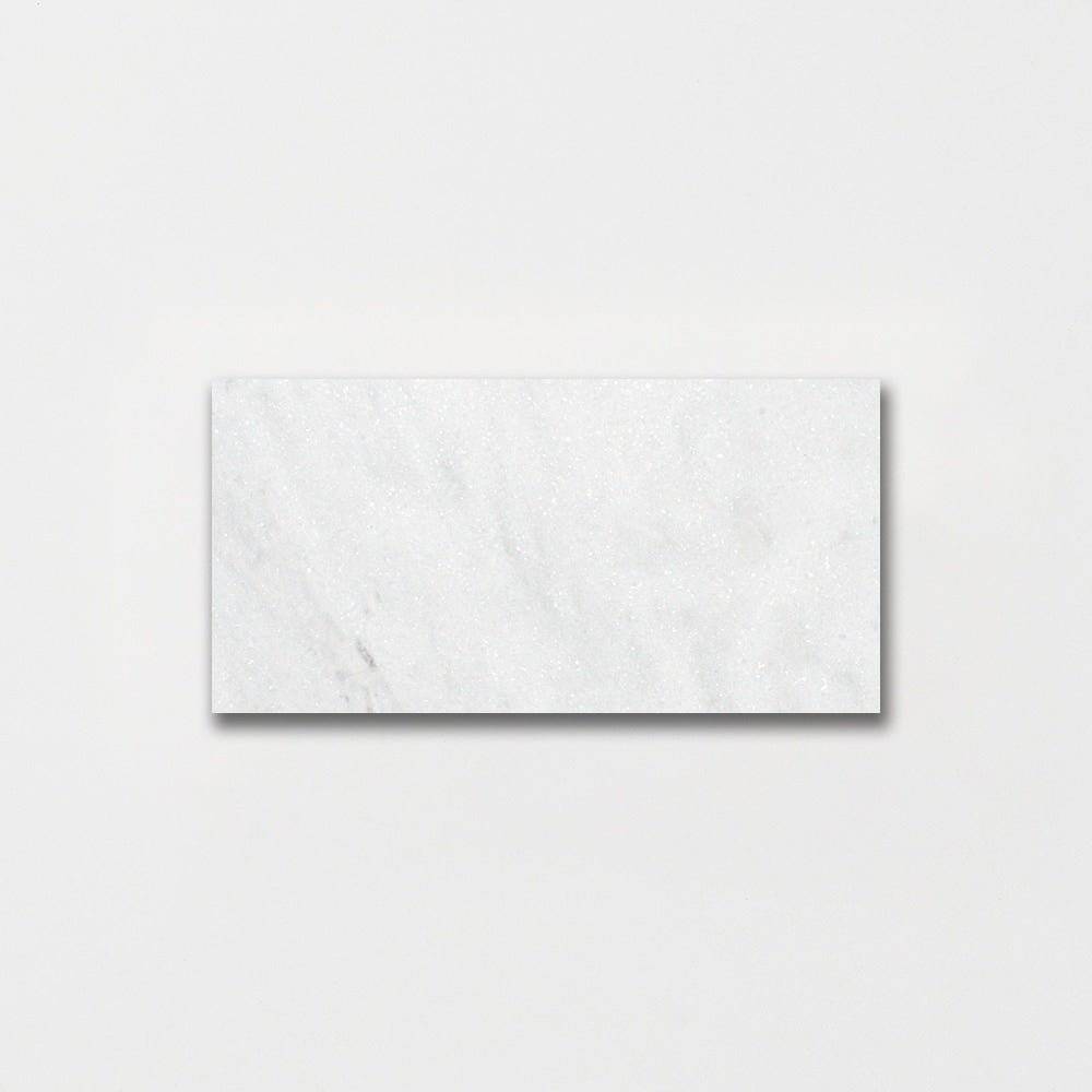 Bianco Carrara T Honed Marble Tiles - Emperor Marble