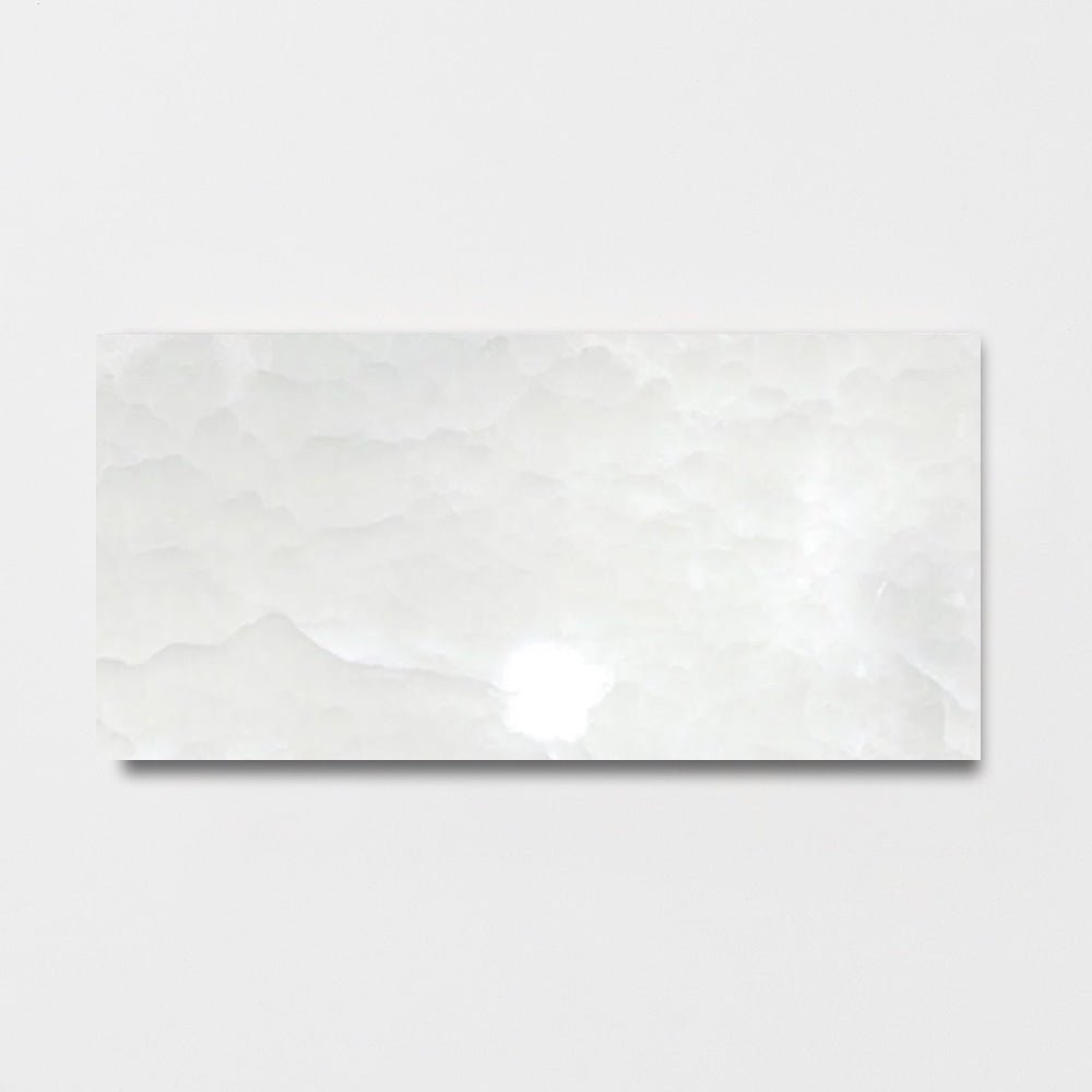 Bianco Onyx Slabs & Tiles - Emperor Marble