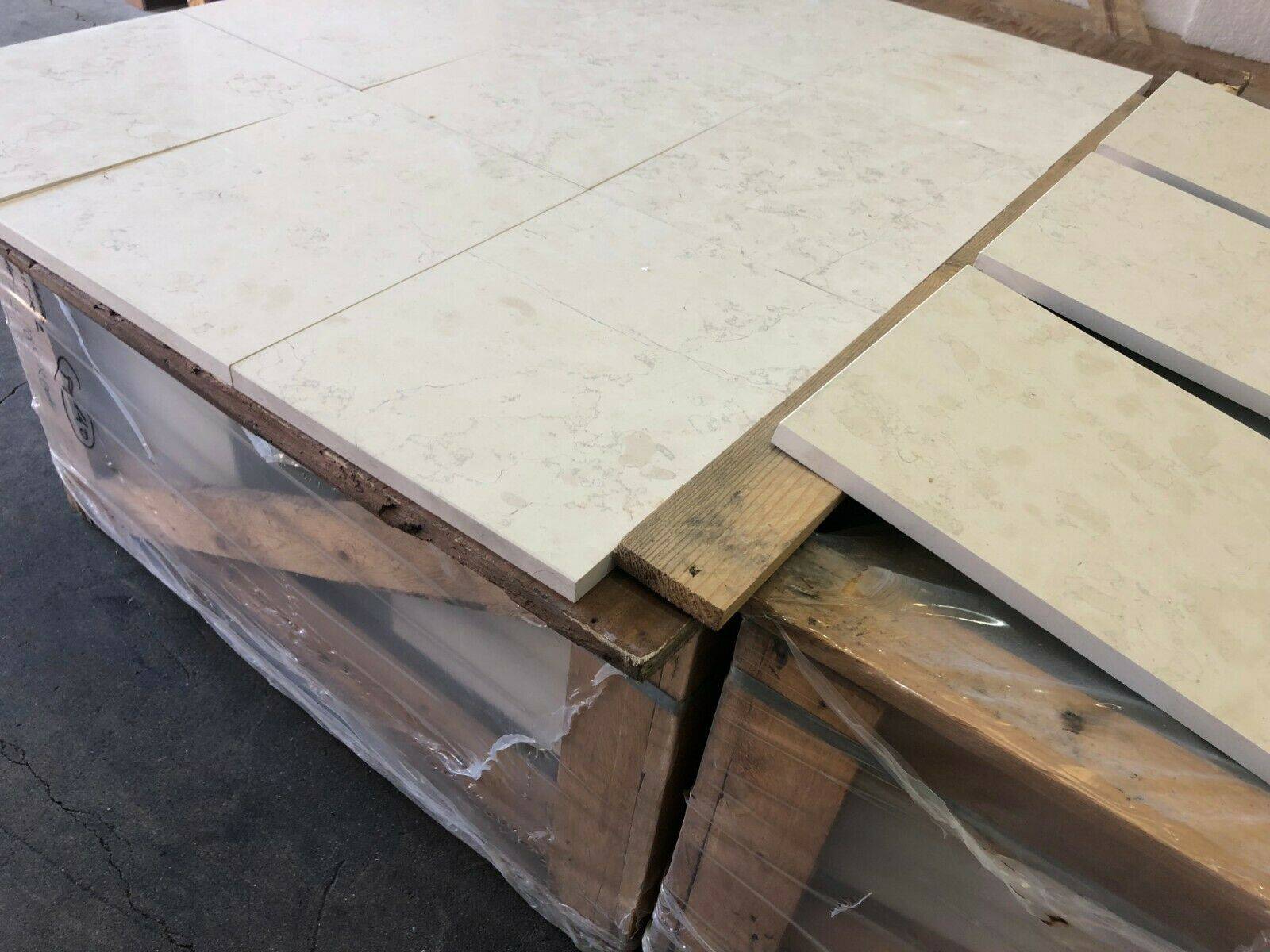 Bianco Perlino Semi Polished 300x400x20mm - Emperor Marble