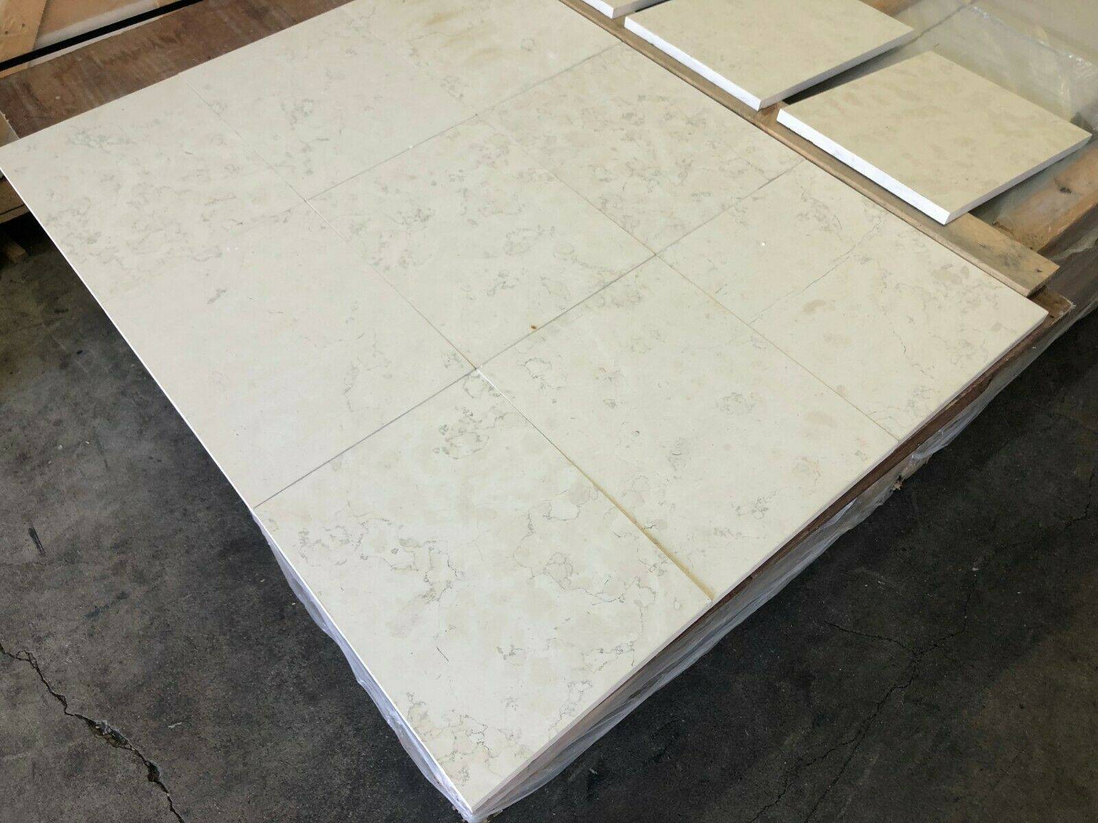 Bianco Perlino Semi Polished 300x400x20mm - Emperor Marble