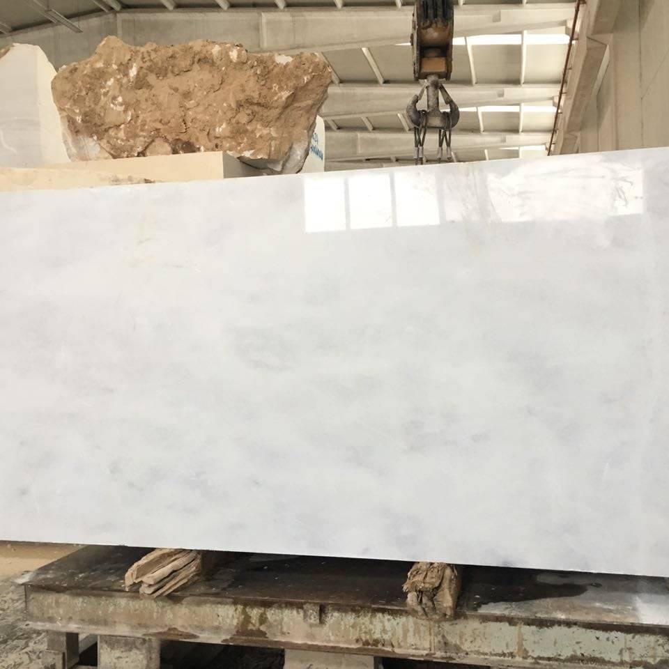 Bianco White Marble Slab 20mm - Emperor Marble