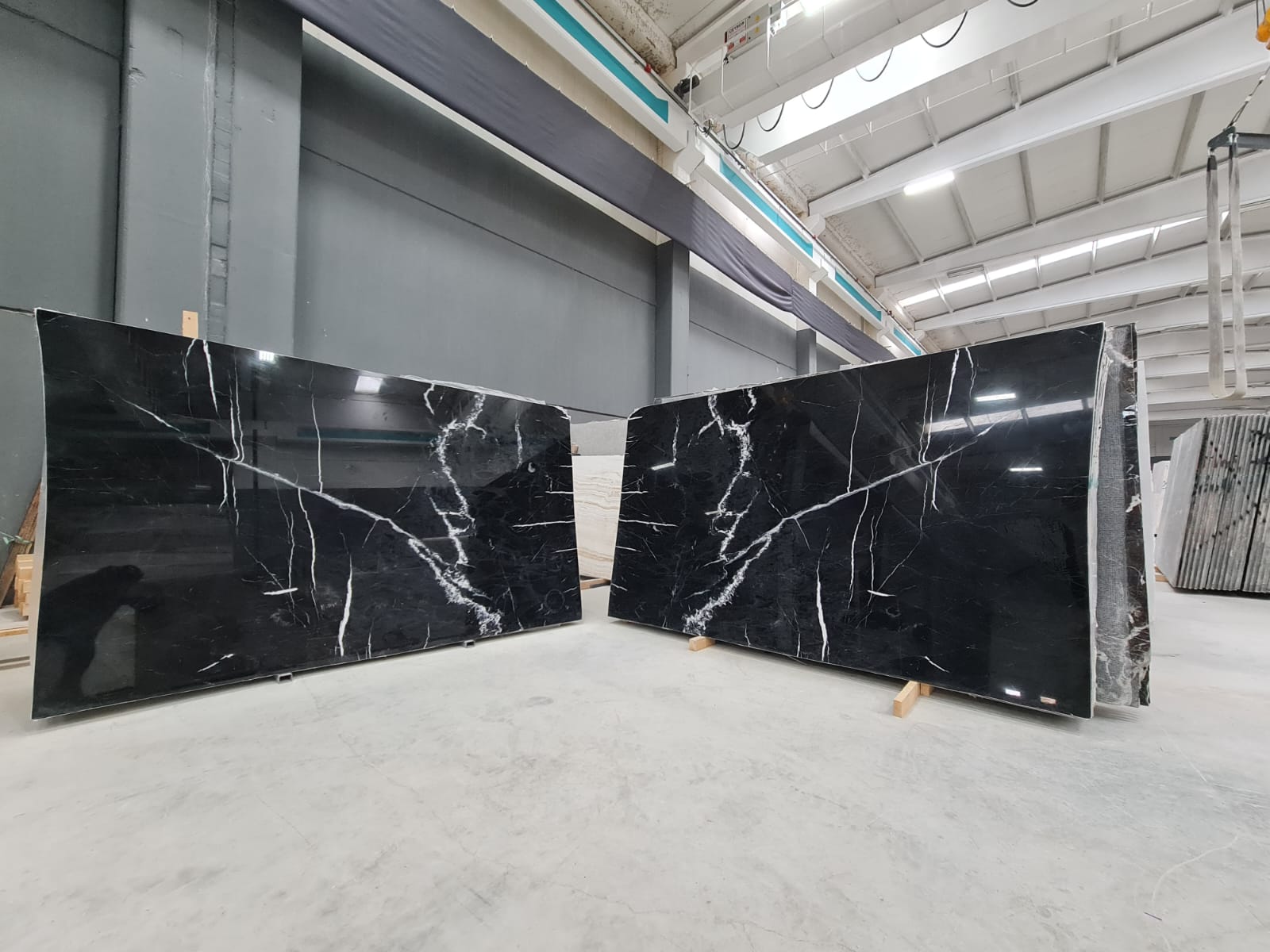 Black Diamond Polished Marble Slabs - Emperor Marble