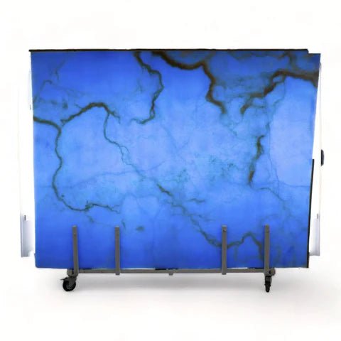 Blue Onyx Natural Stone Slabs - Emperor Marble