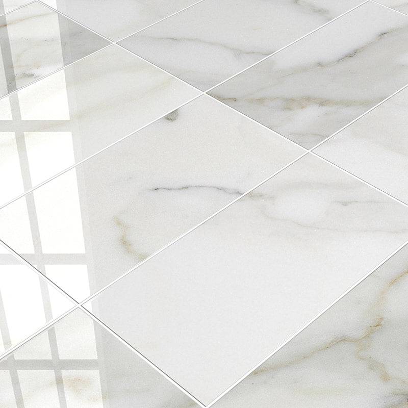 Calacatta Cremo Polished Marble Tiles 305x610mm - Emperor Marble