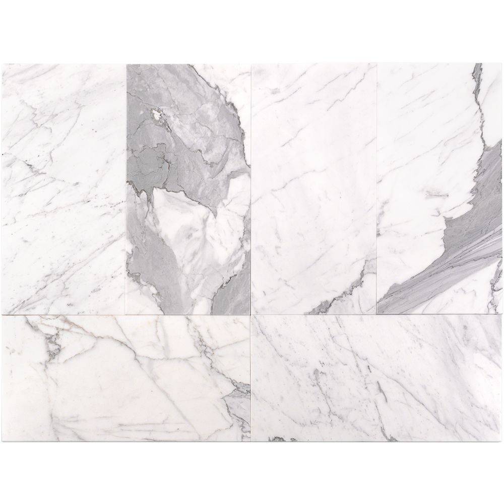 Calacatta Extra Italian Polished Marble Tiles - Emperor Marble