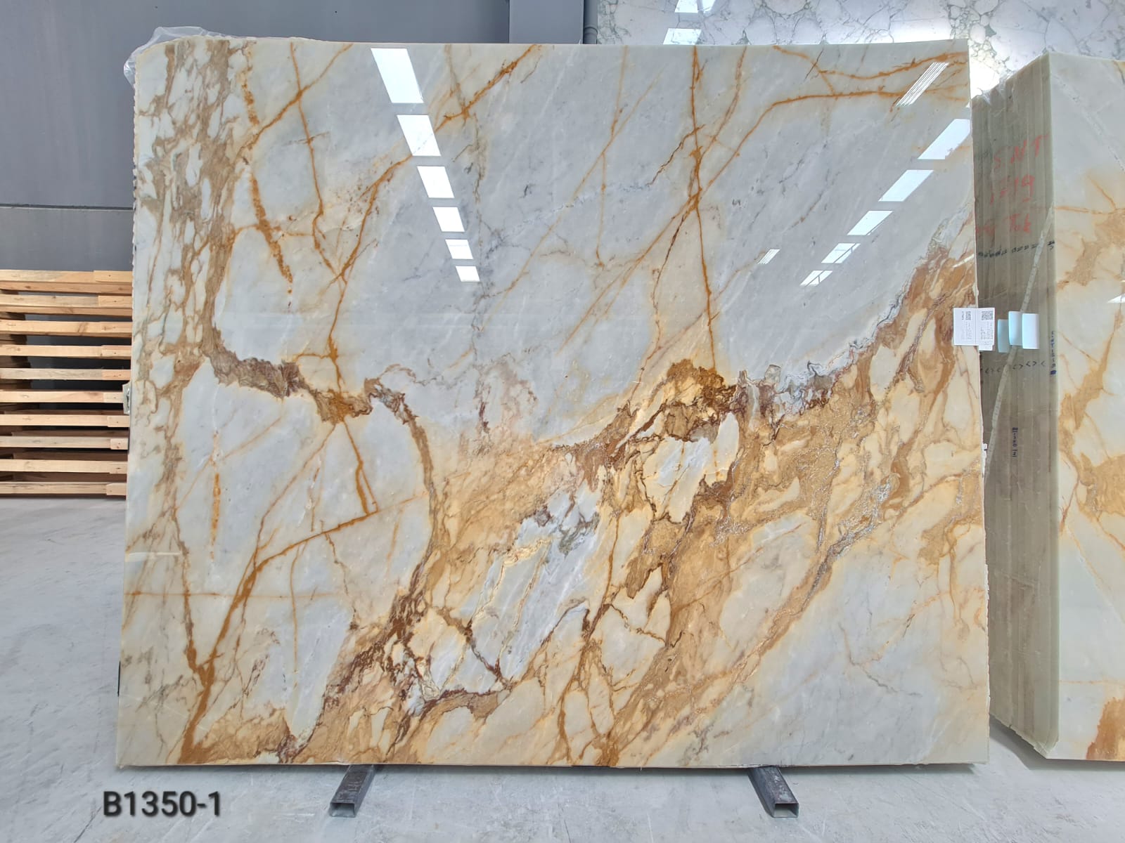 Calacatta Giallo Polished Marble Slabs - Emperor Marble