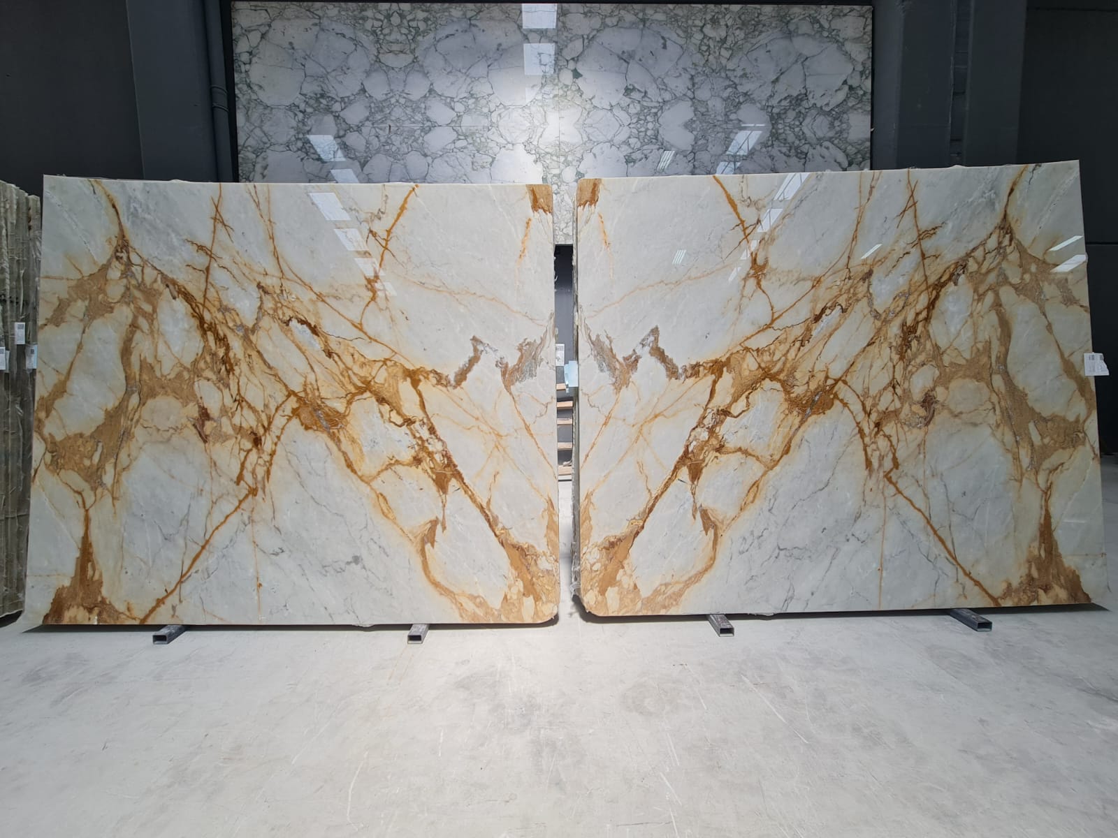 Calacatta Giallo Polished Marble Slabs - Emperor Marble