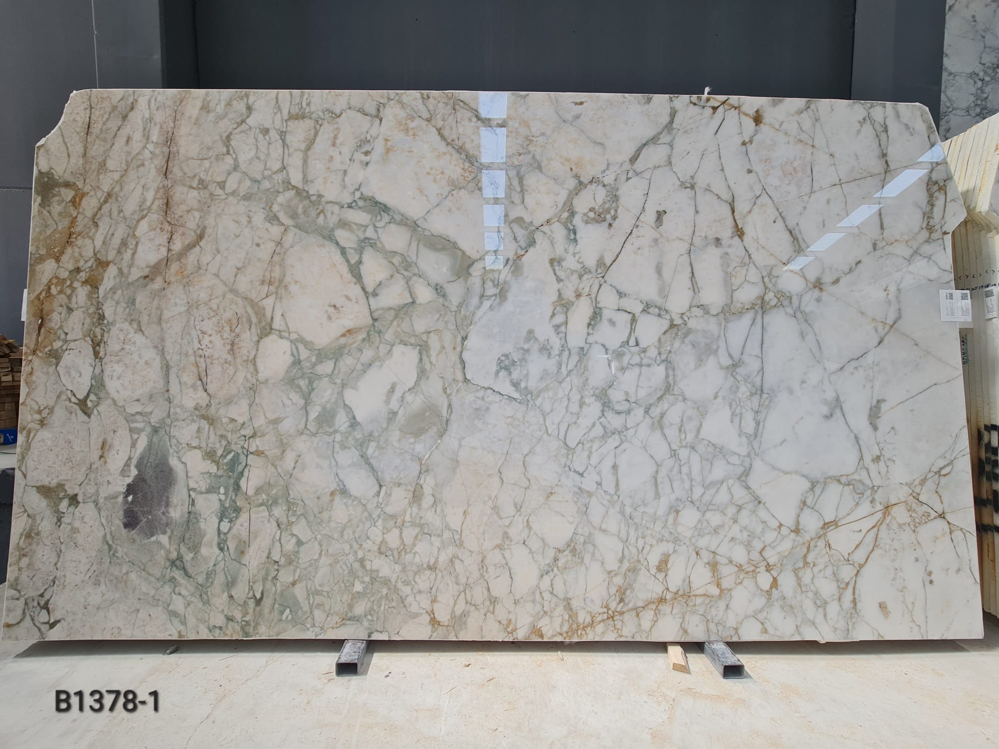 Calacatta Green Marble Slabs - Emperor Marble