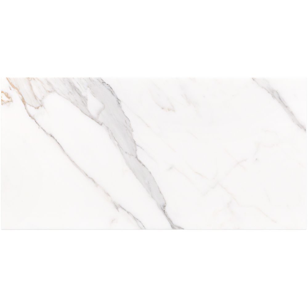 Calacatta Oro Extra Polished Italian Marble Tiles 305x610x10mm - Emperor Marble