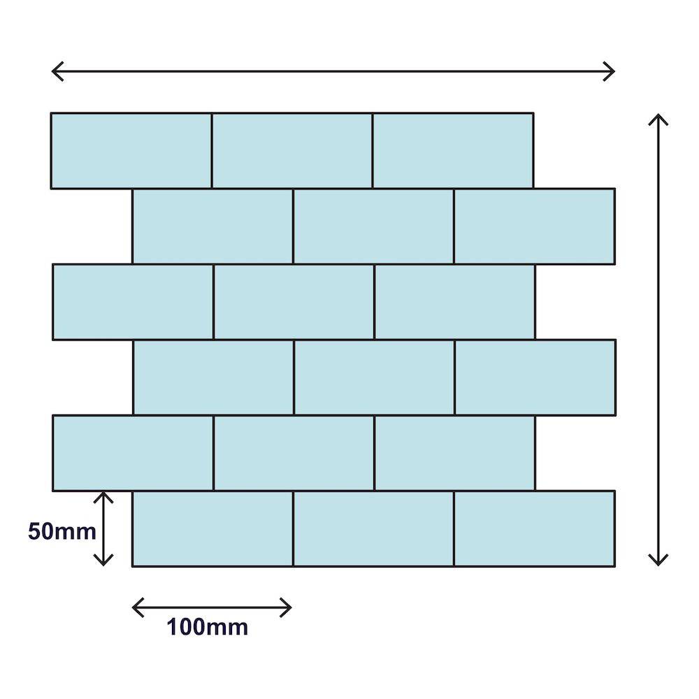 Calacatta Subway Polished Marble Floor Wall Mosaic Tiles 50x10x10mm - Emperor Marble