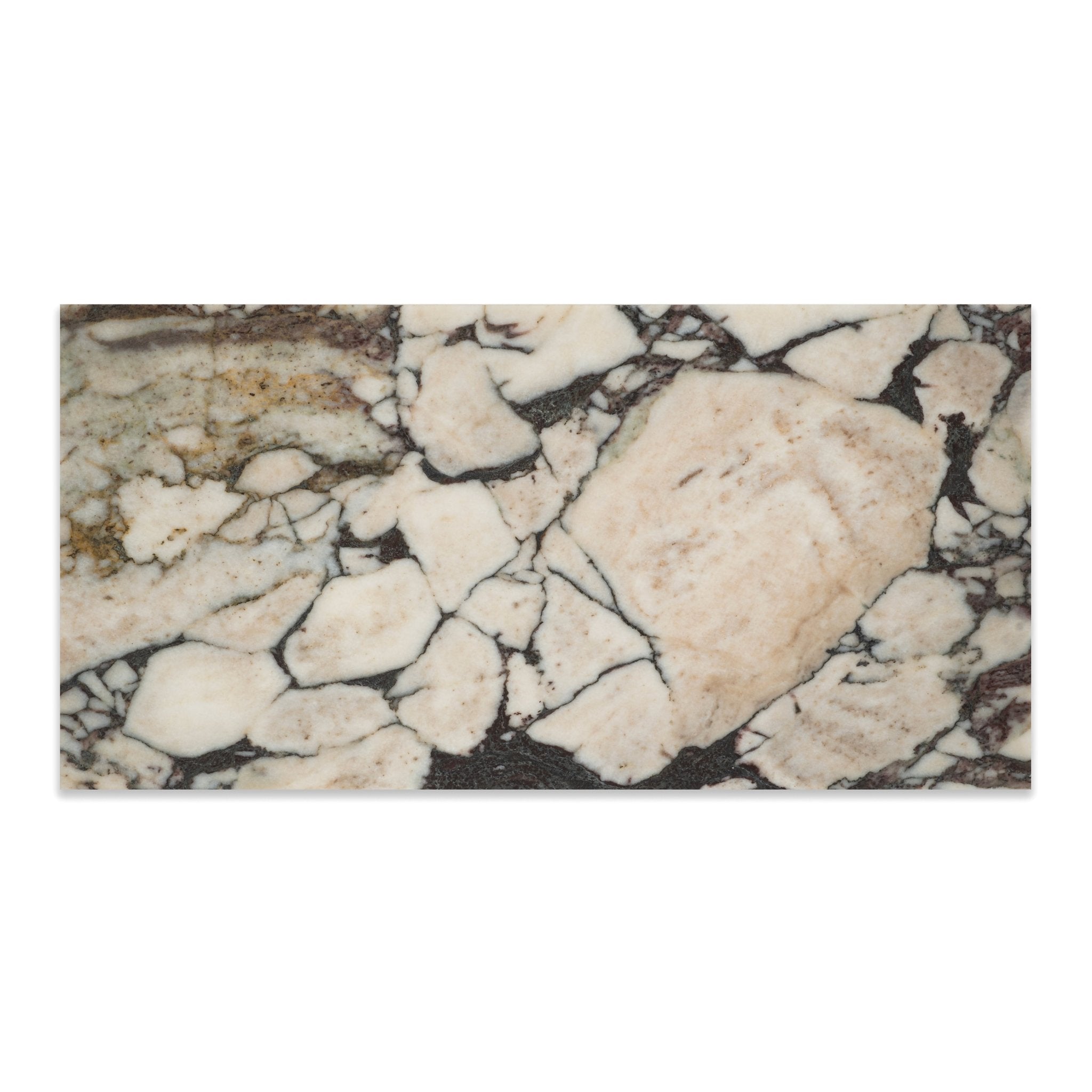 Calacatta Violetta Monet Marble Tiles 305x610x10mm - Emperor Marble