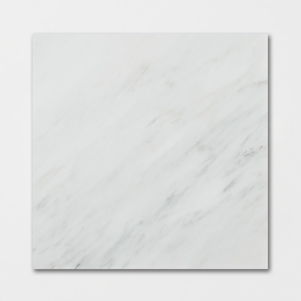 Carrara Honed Italian Marble Tiles Floor Wall Natural Marble 457x457x12mm - Emperor Marble