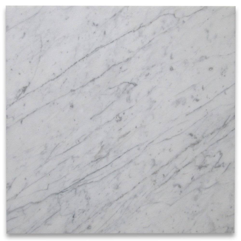 Carrara Venato Polished Marble, 305x305mm - Emperor Marble