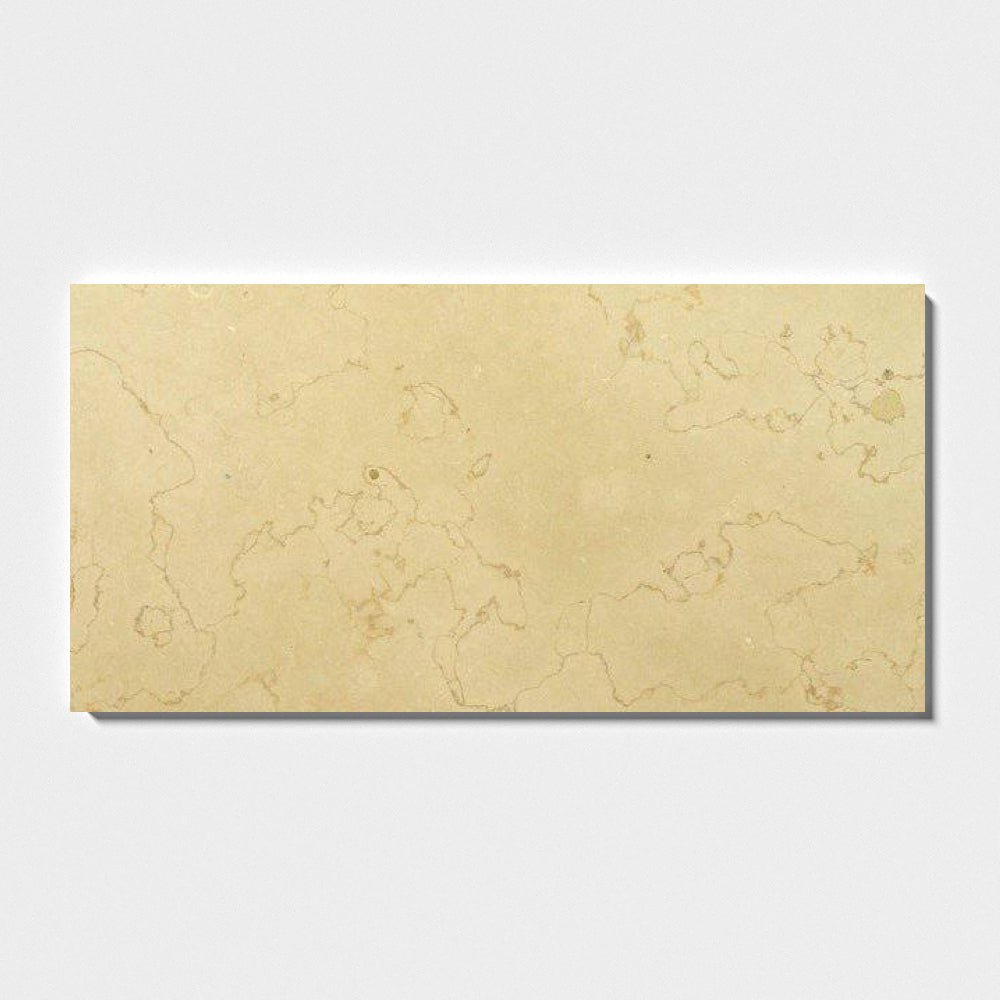 Crema Marfil Pink Polished Marble Tiles 305x610x12mm - Emperor Marble