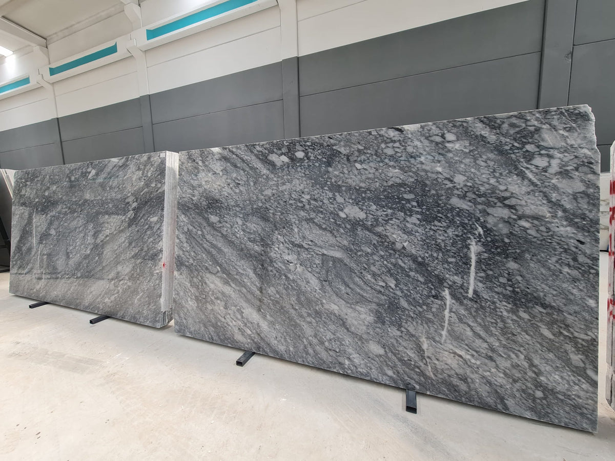 Leopar Grey Polished Marble Slabs - Emperor Marble