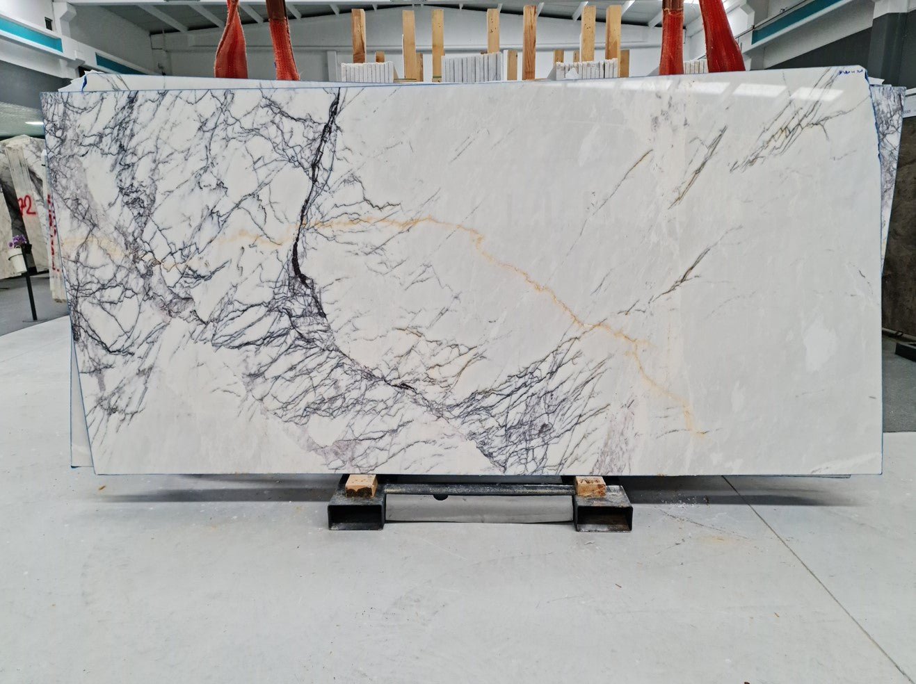 Lilac Polished Marble Slabs - Emperor Marble