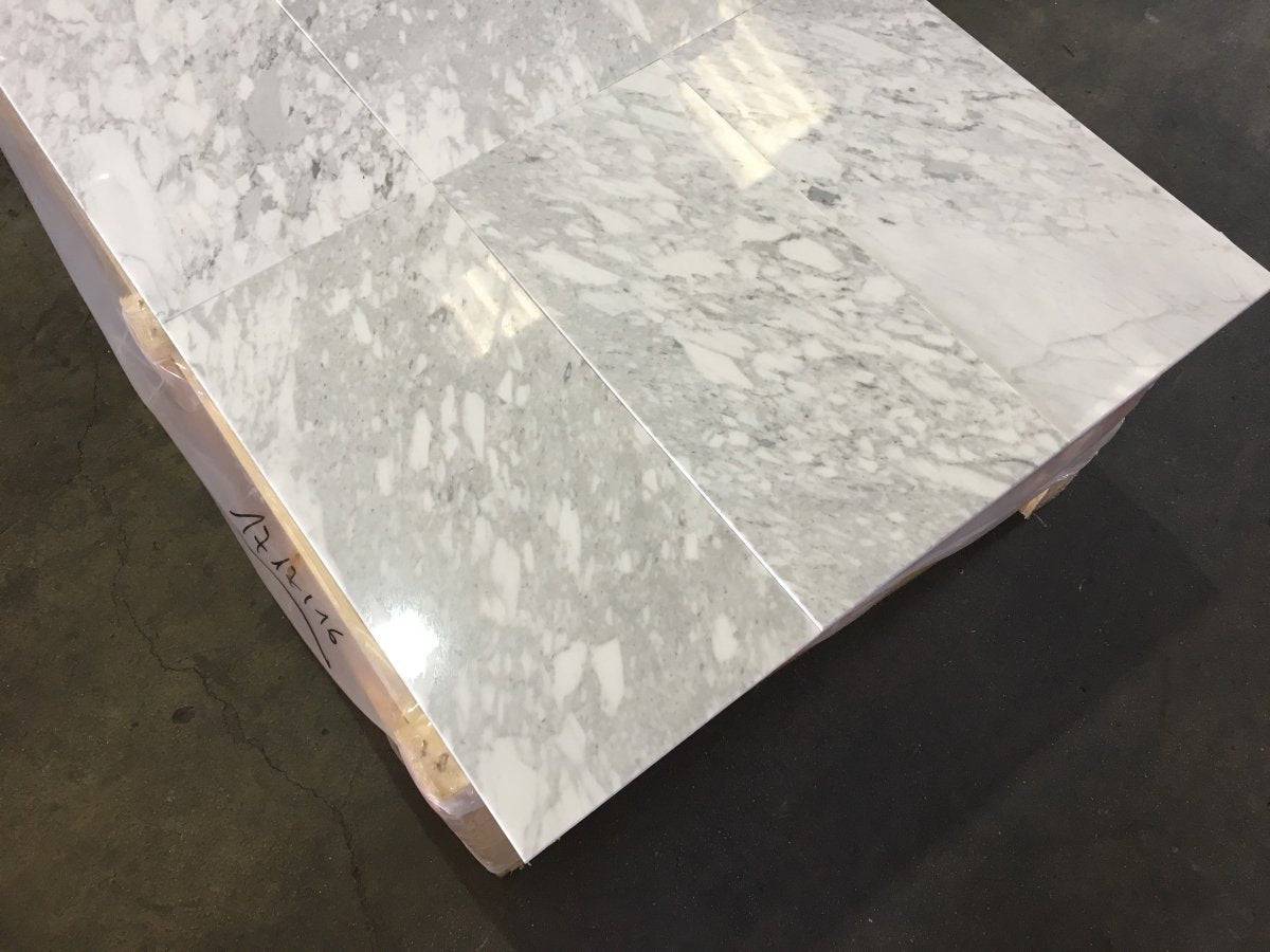 Marble Tiles Carrara Arabescato Italian Marble 305x610mm - Emperor Marble