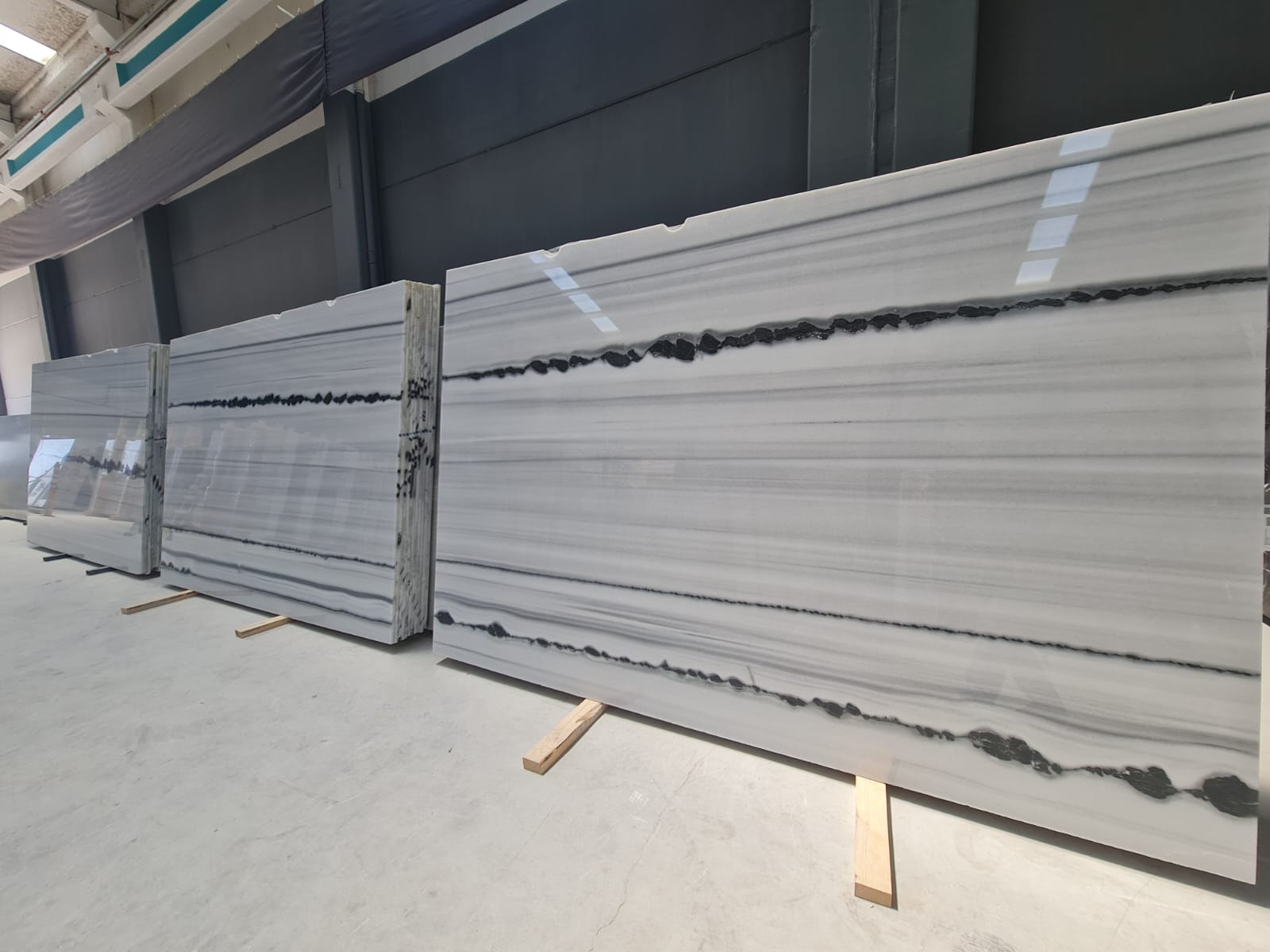 Marmara Panda Polished Marble Slabs - Emperor Marble