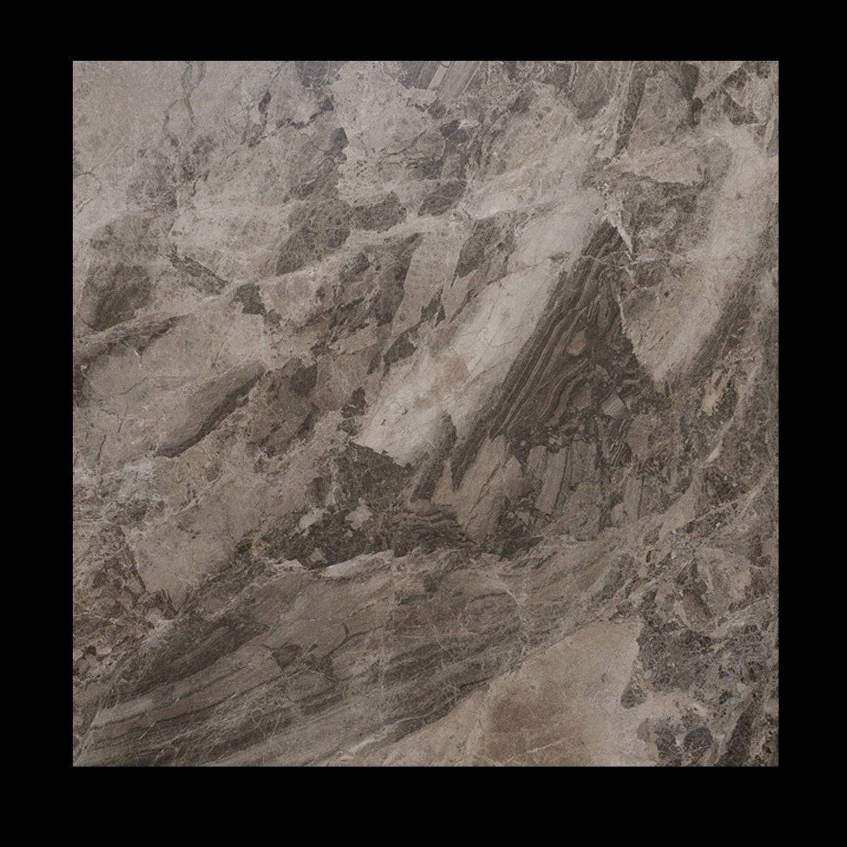 Maroon Di Notte Polished Marble Tiles 600x600mm - Emperor Marble