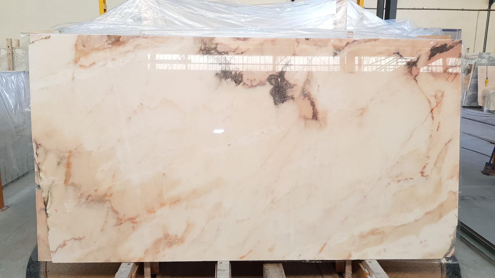 Michelangelo Pink Marble Slabs - Emperor Marble