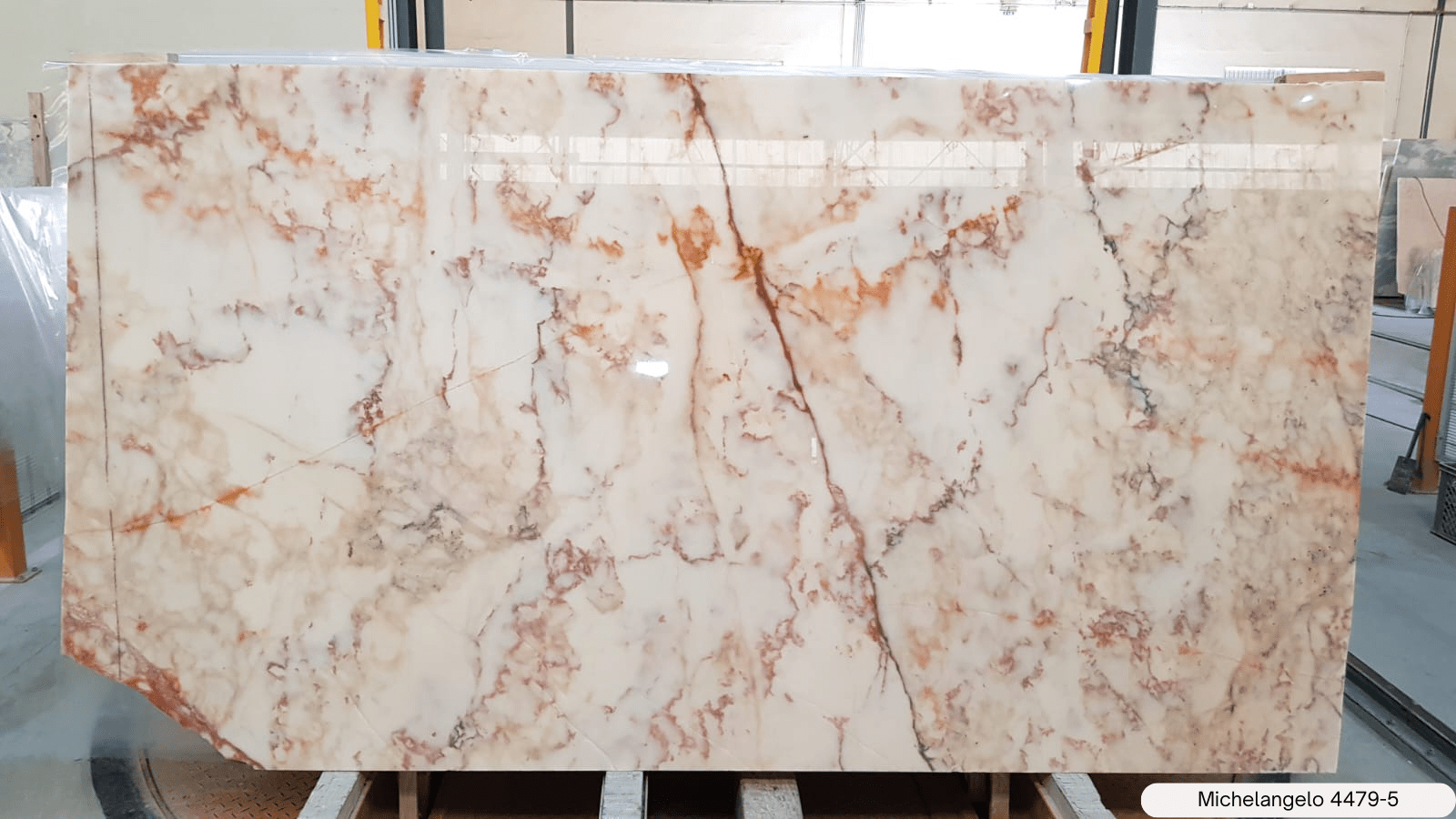 Michelangelo Pink Marble Slabs - Emperor Marble