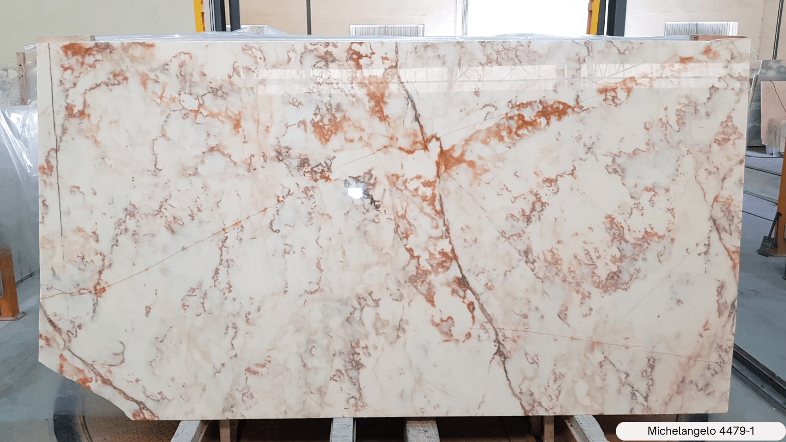 Michelangelo Pink Marble Slabs - Emperor Marble