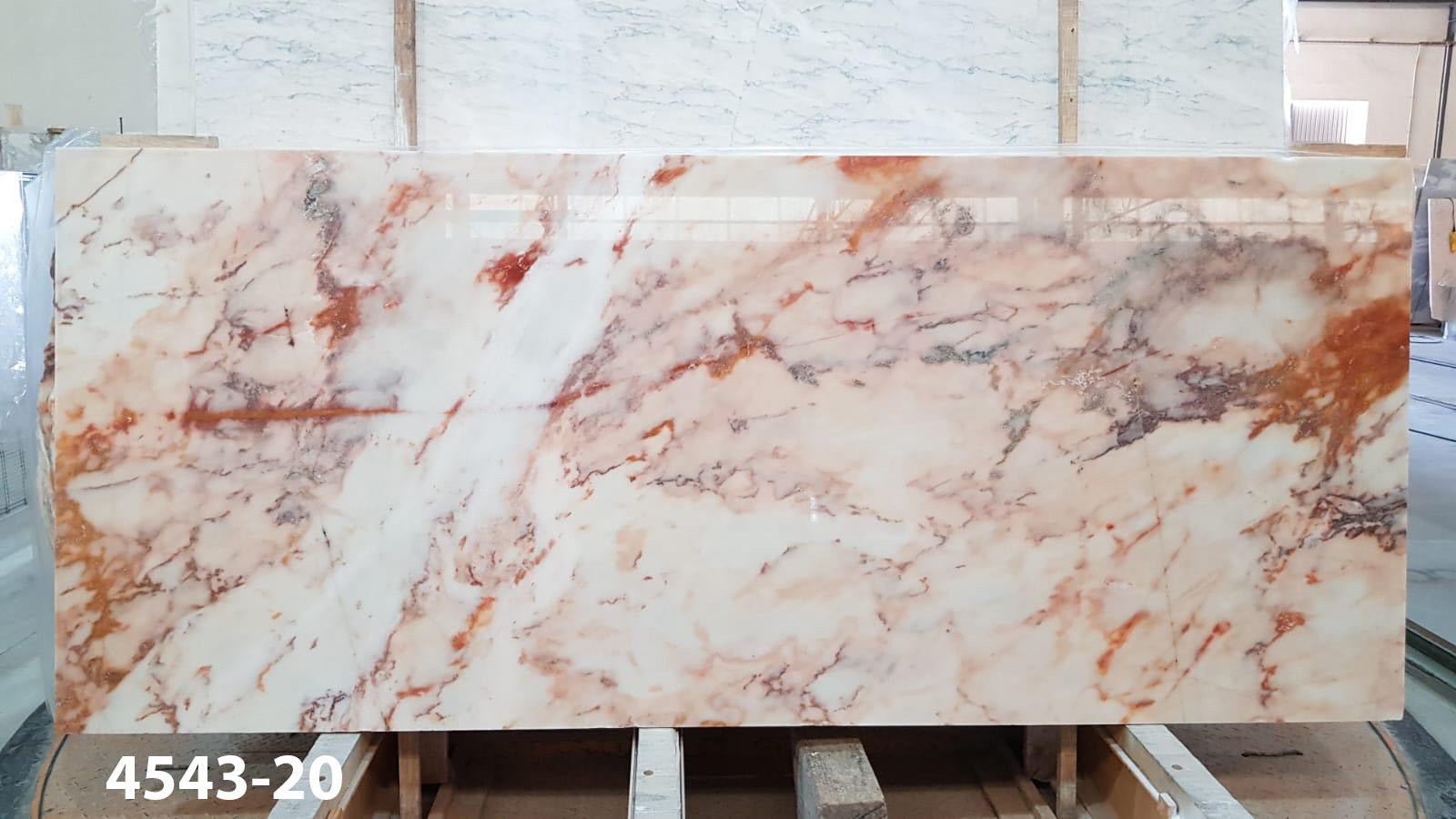 Michelangelo Pink Marble Slabs - Emperor Marble